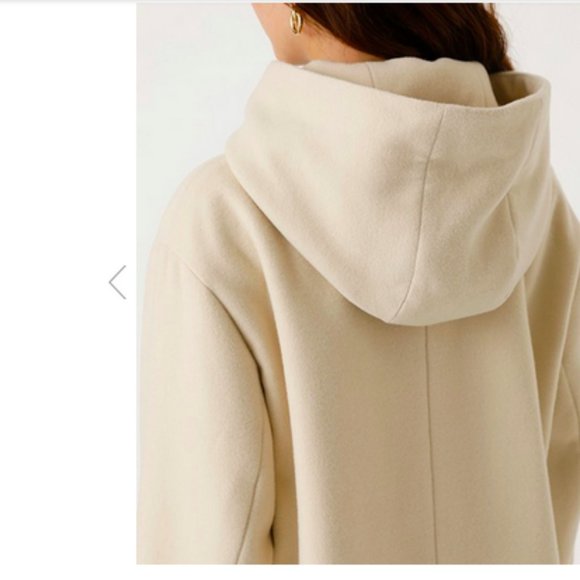 BNWT Azul by Moussy Black coat with hood - Picture 5 of 9